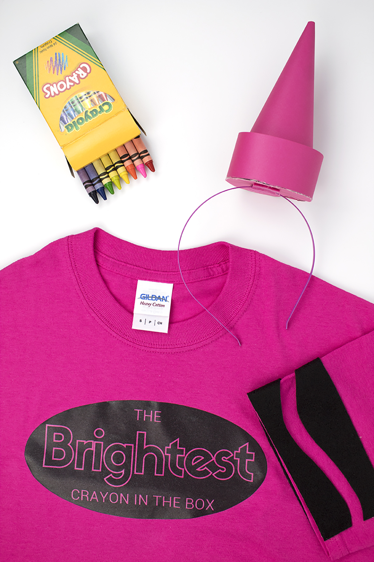 DIY Brightest Crayon Costume — Party HarDIY