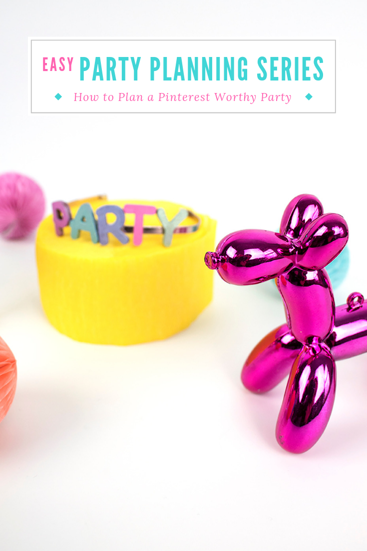 With a few pointers, you can throw the party of your dreams with ease, whether it’s a bridal shower, baby shower, or a birthday party! Just follow these steps, and don't forget to sign up for your FREE Anatomy of a Pinterest Worthy Party guide. #partyplanning #partyideas #partyplanningideas