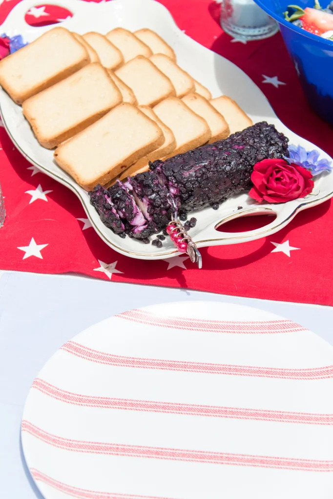 This summer, I decided that I’m going to make every celebration as easy as I possibly can. That means less time in the kitchen and more time enjoying the outdoors with a drink in hand, laughing with my friends. I decided to create a no cook party spread, and figured where better to start than Trader Joe’s! I’ve been a fan of Trader Joe’s for a while now (and this post is in no way sponsored by them) so I thought it be a great place to go and get some ready-made, delicious, fresh options for a Fourth of July party. Click to see how easy it can be for you, too!