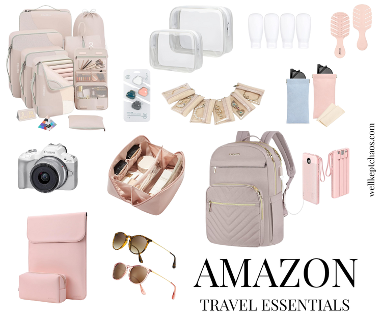 backpack travel essentials My Travel Essentials — Well Kept Chaos