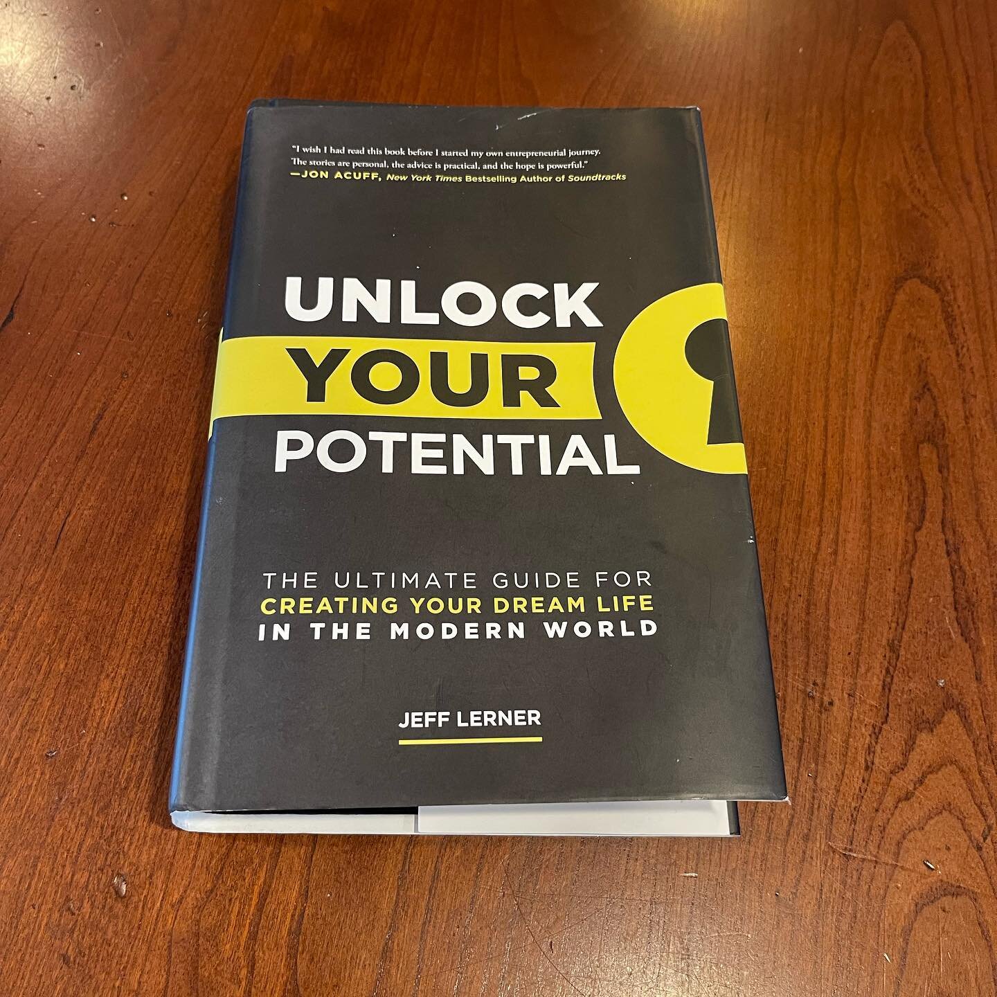 Recommend for anyone who wants more in life. @jefflernerofficial brilliantly delivers a comprehensive guide for creating the life you desire. Good for any stage of life. #unlockyourpotential