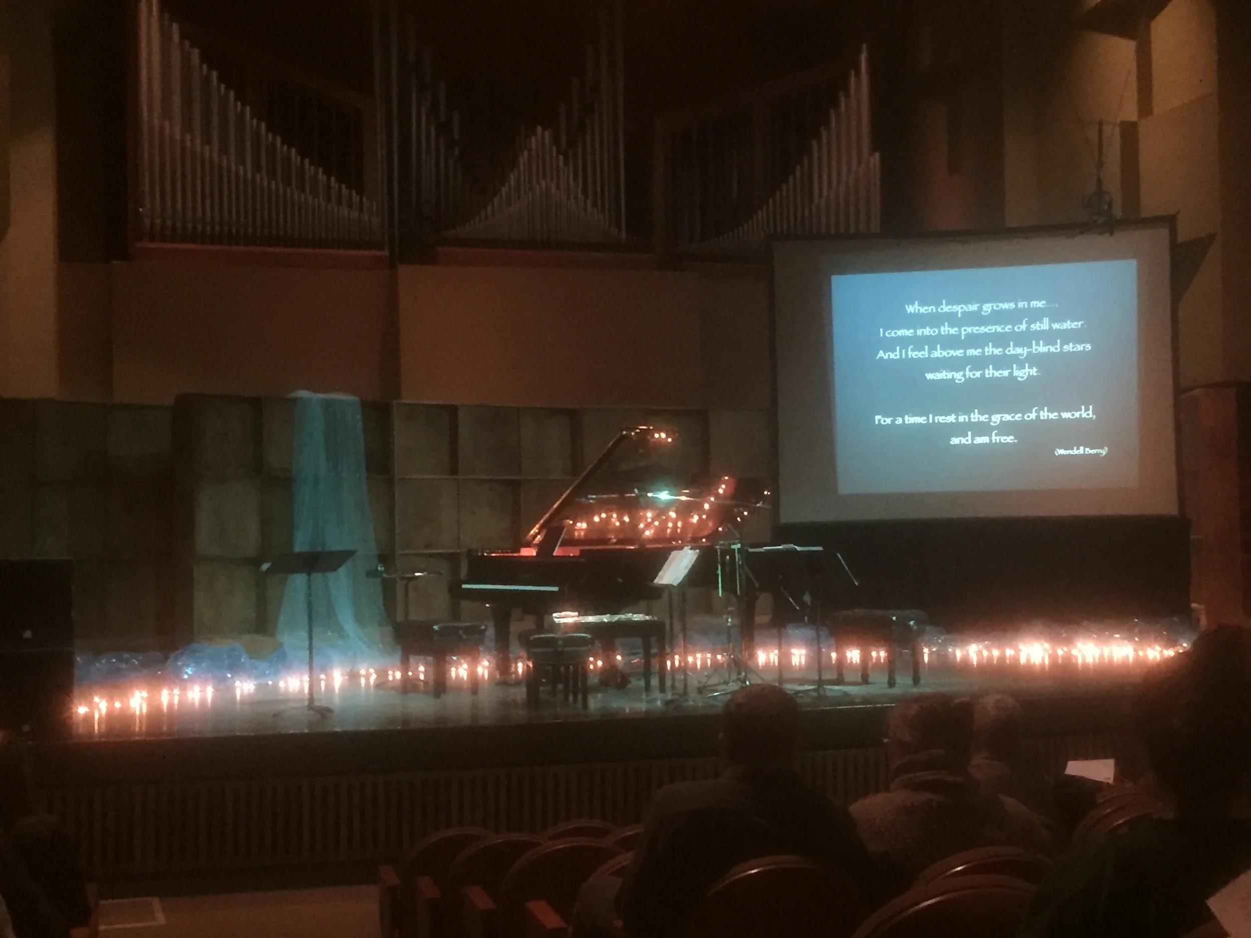 "Waterways" concert stage