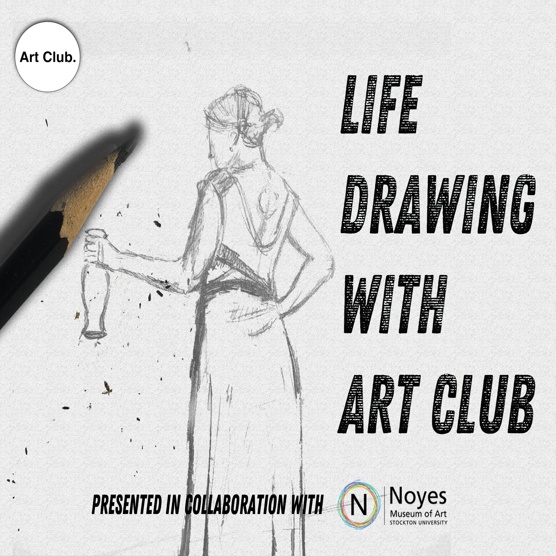 Life Drawing with Art Club