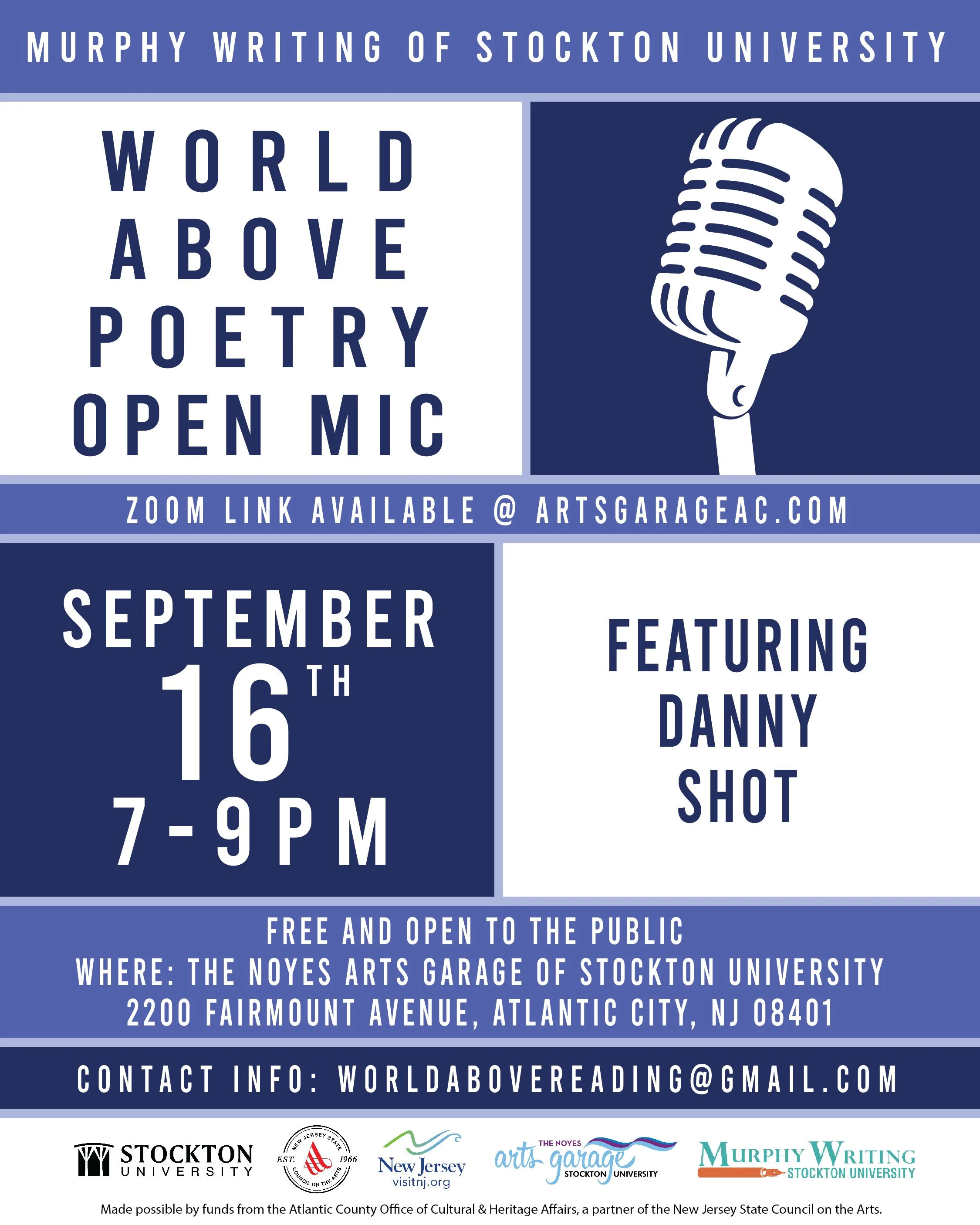 World Above Poetry Open Mic