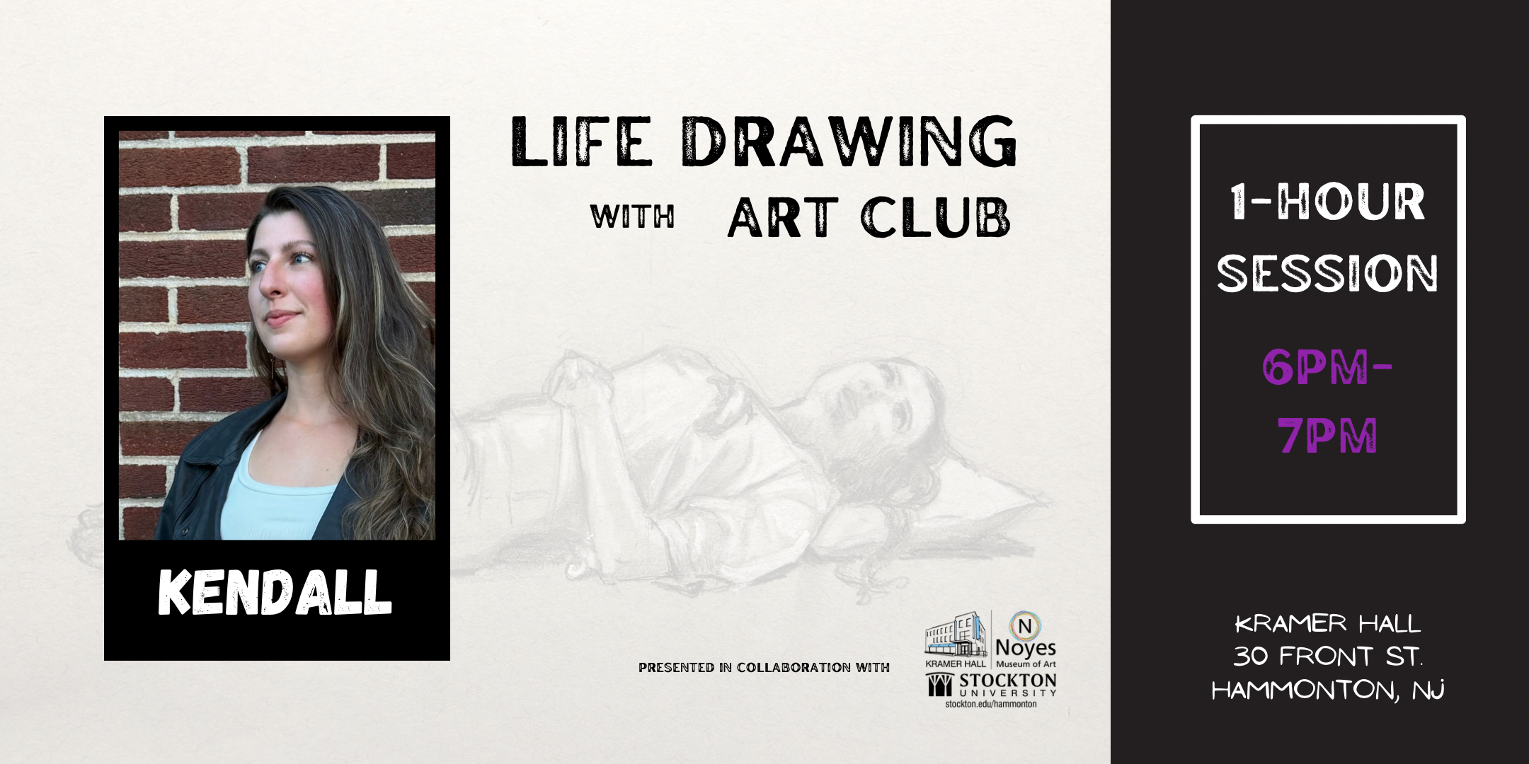 Life Drawing with Art Club