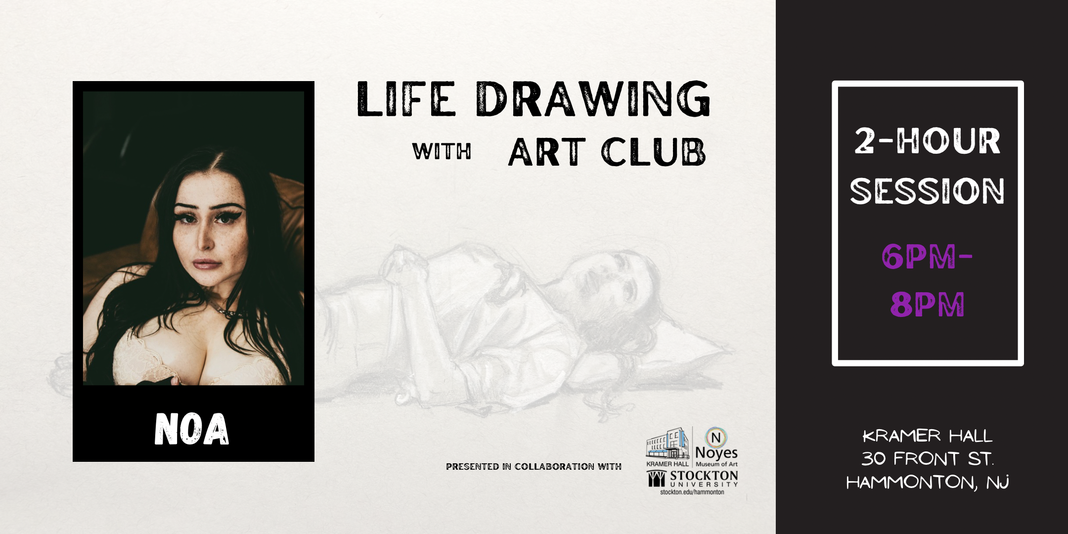 Life Drawing with Art Club
