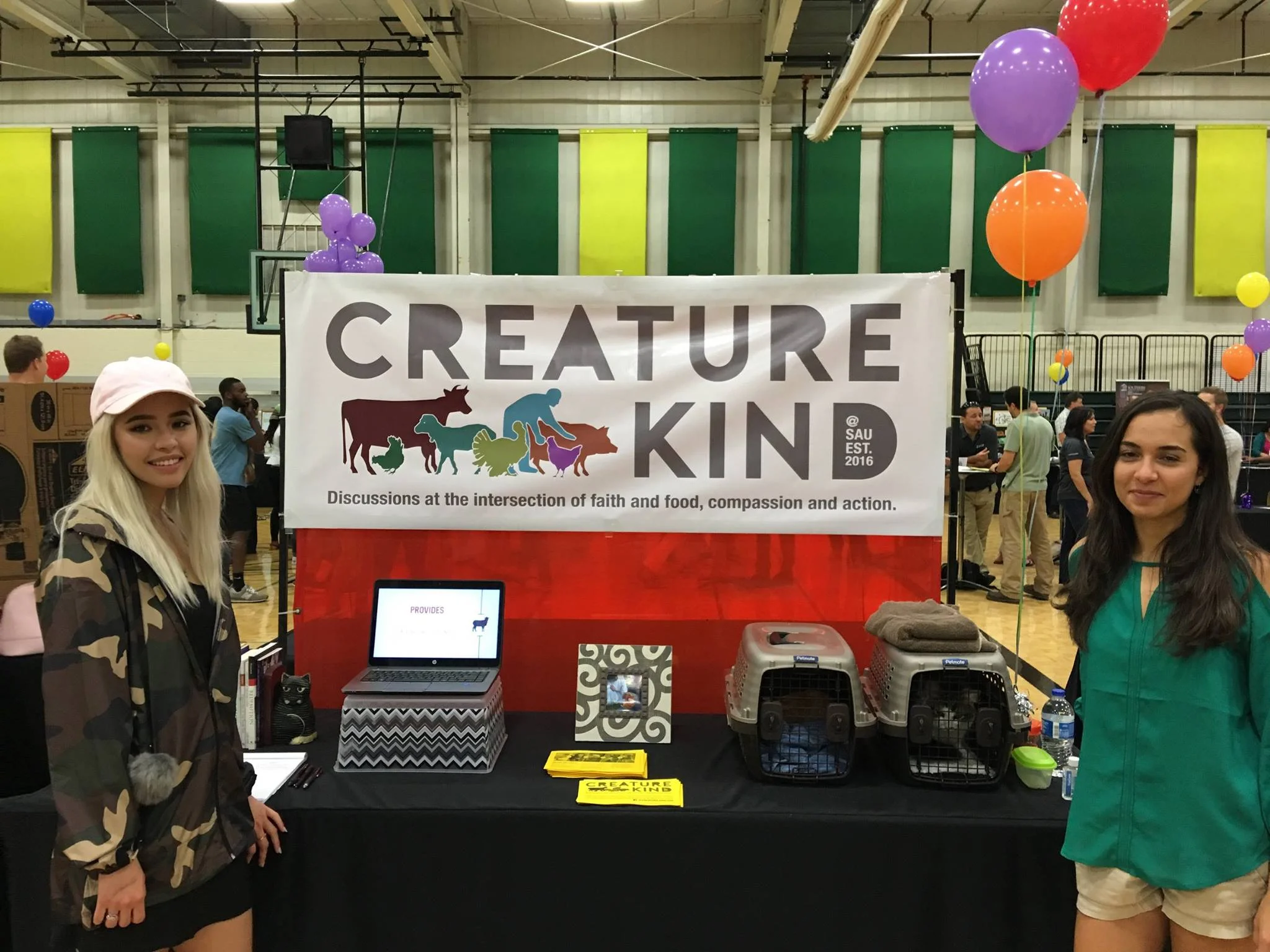 Students and staff at Southern Adventist University formed a CreatureKind student group in 2016.