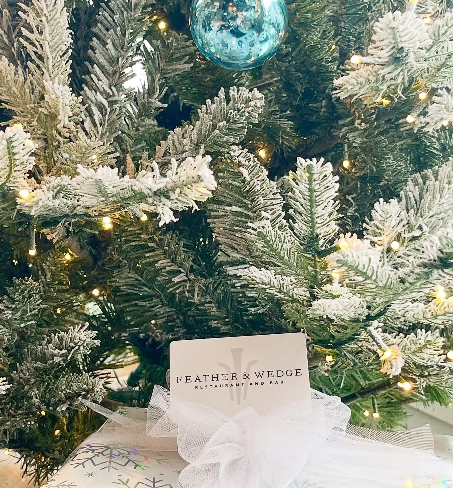 Can&rsquo;t think of the right gift?🎁

Buy a Feather and Wedge gift card online or at our restaurant for a gift of good taste😉

(link in bio)