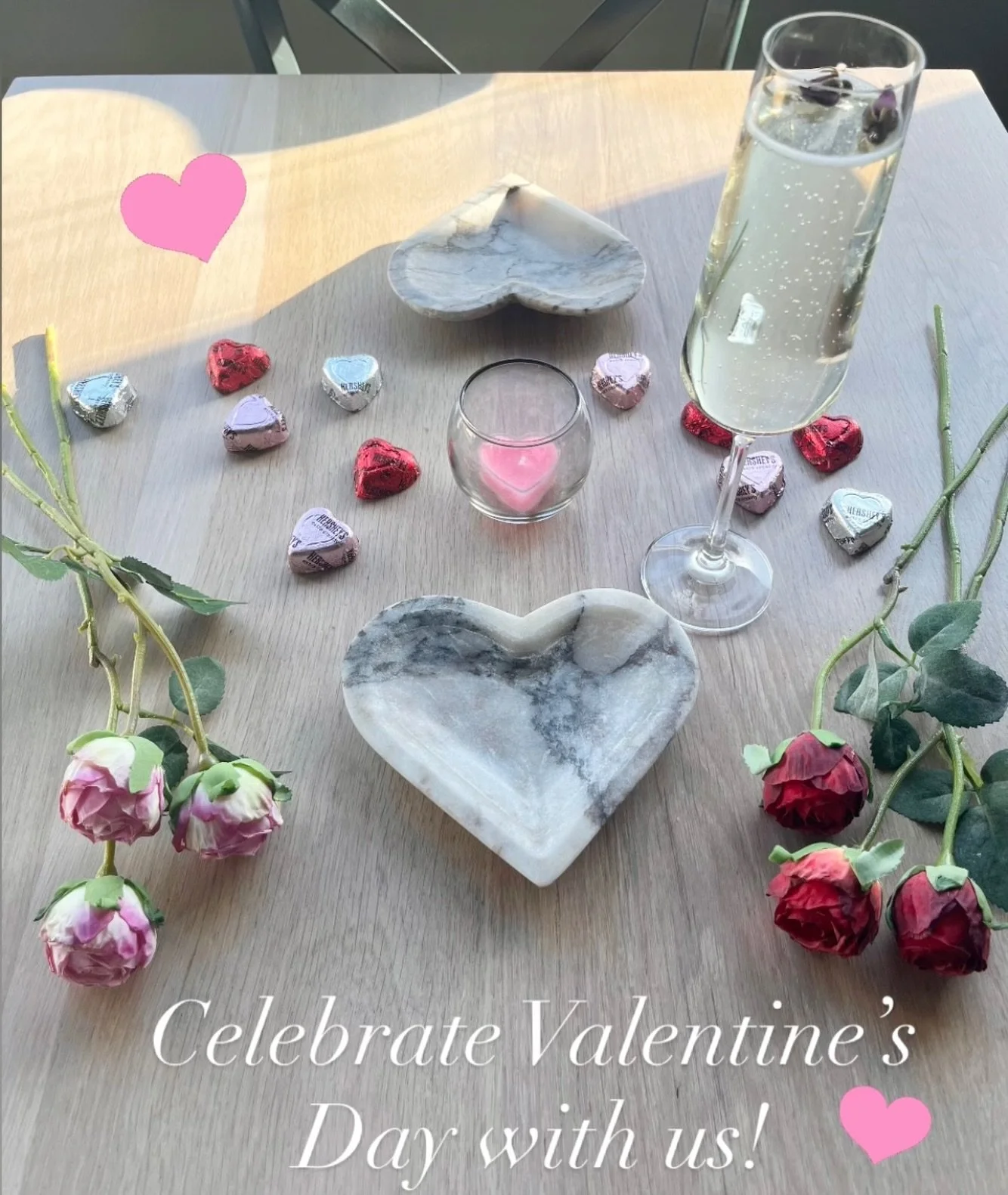 Come celebrate Valentine&rsquo;s day with us!🩷🤍&hearts;️

We are going to have a chef&rsquo;s special, a dessert special, a cocktail special, and a white, pink and red wine tasting flight😍

Reservations are filling up quickly so book your spot now