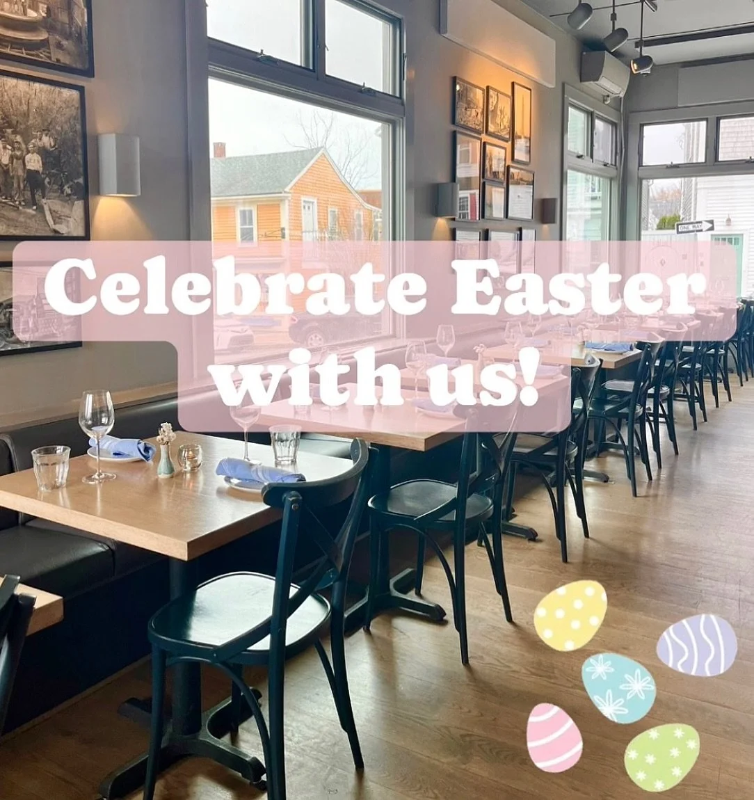 Come celebrate Easter with us!🐰🌷🪺

We are serving our a la carte menu with a chef&rsquo;s special:
Roasted leg of lamb, with potato pav&eacute;, creamed kale, and lamb jus

Open 1-7pm on Sunday

Book your reservation now! (link in bio)