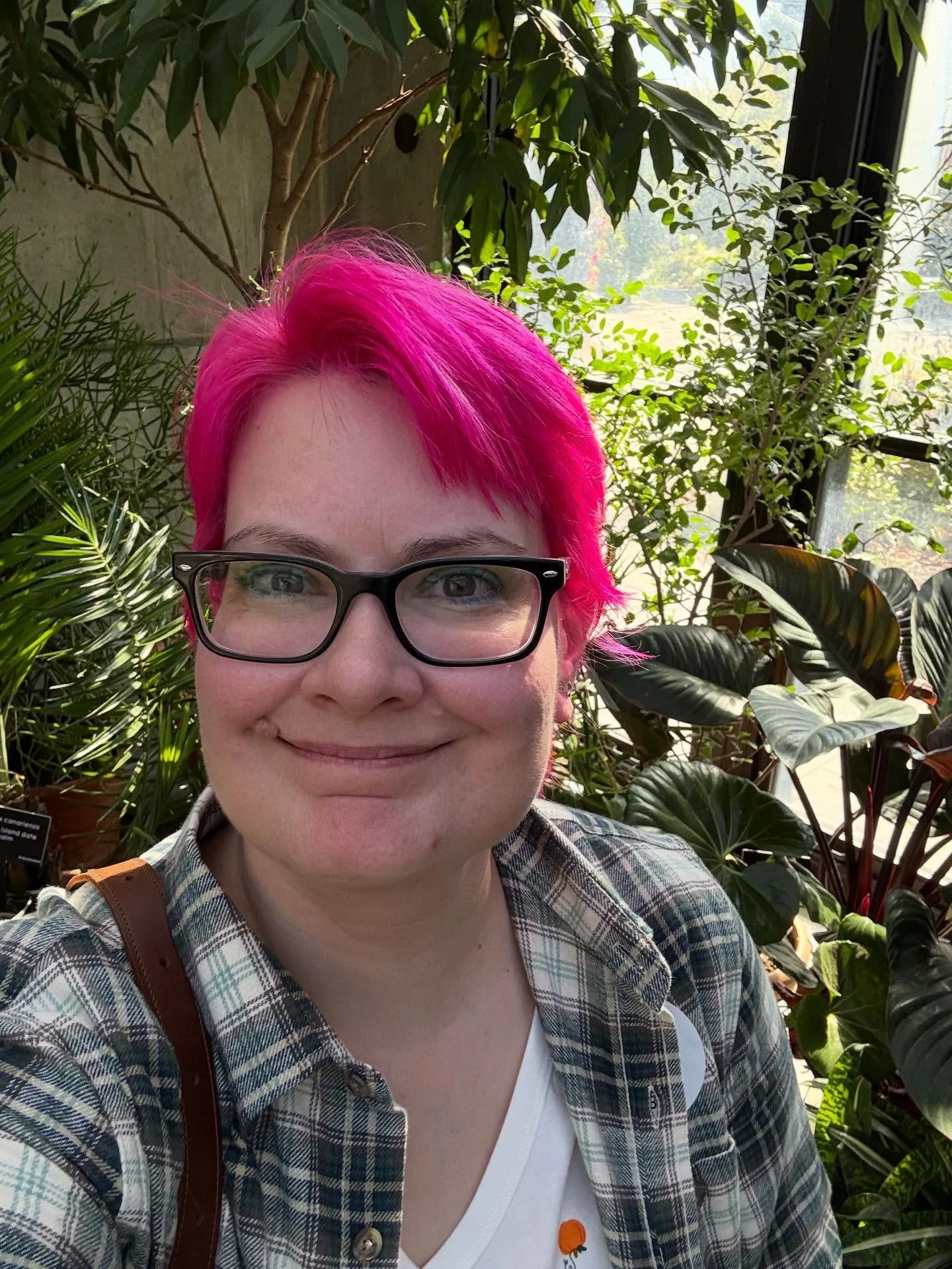 Fun time at the carnivorous plant show!