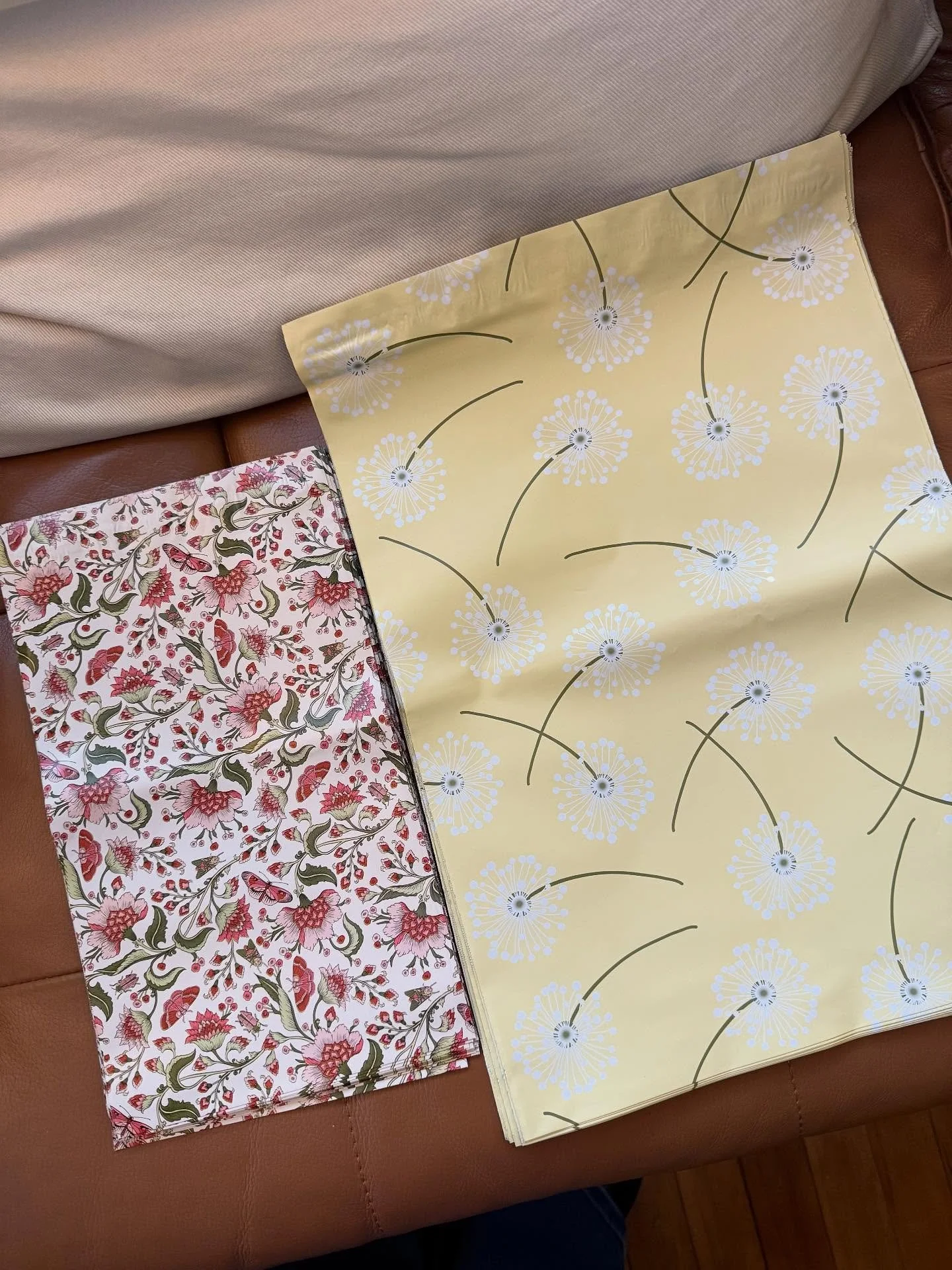 If you order something from my shop on Saturday, it will come to you in one of these cute mailers! Huxleyravenwood.com