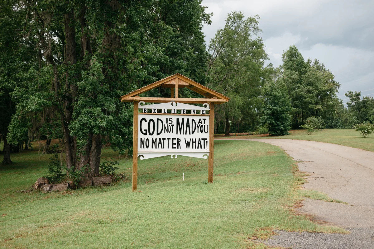 God is not mad at you