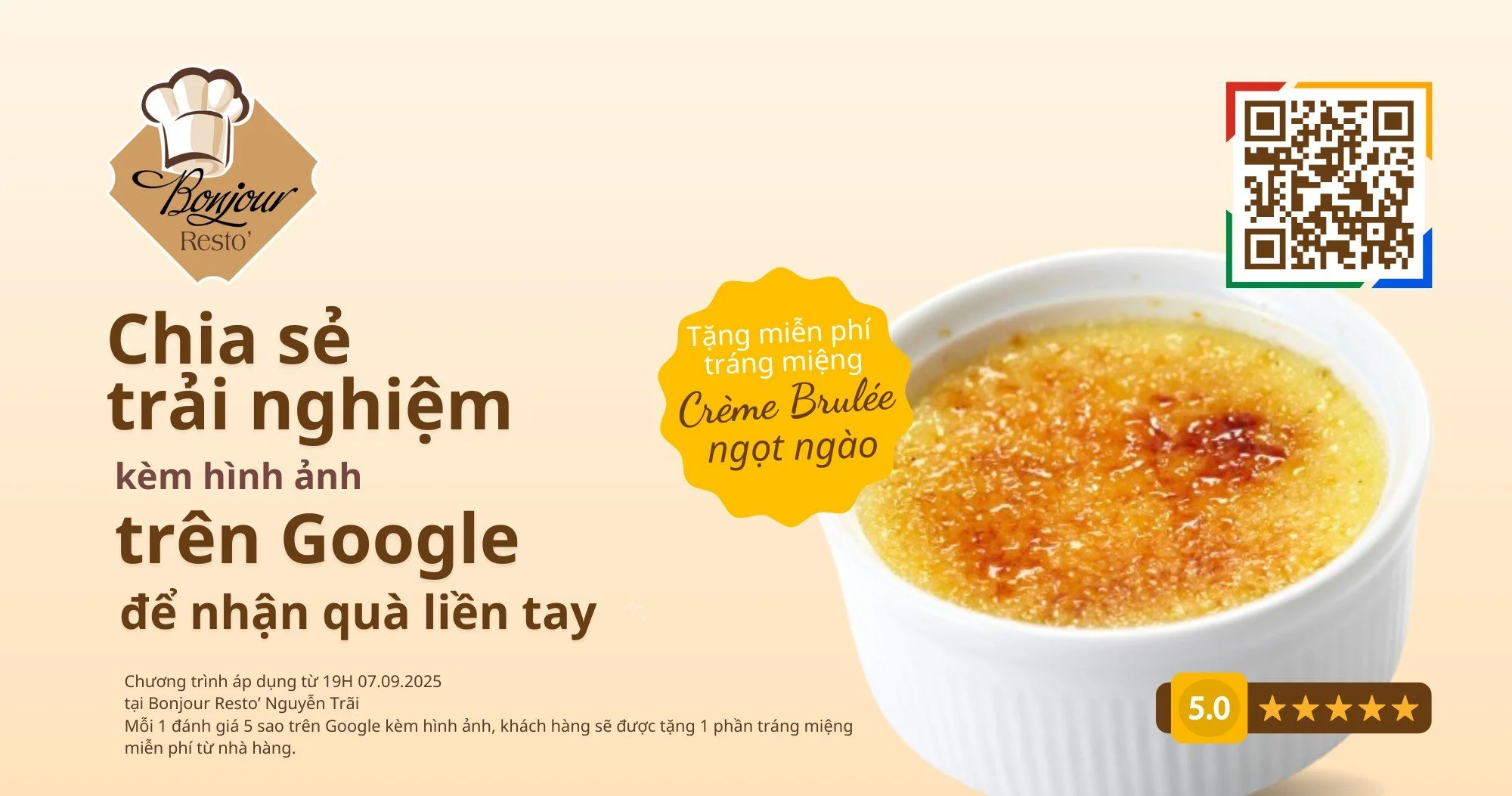 Review 5 sao - nhận ngay quà ngọt ngào