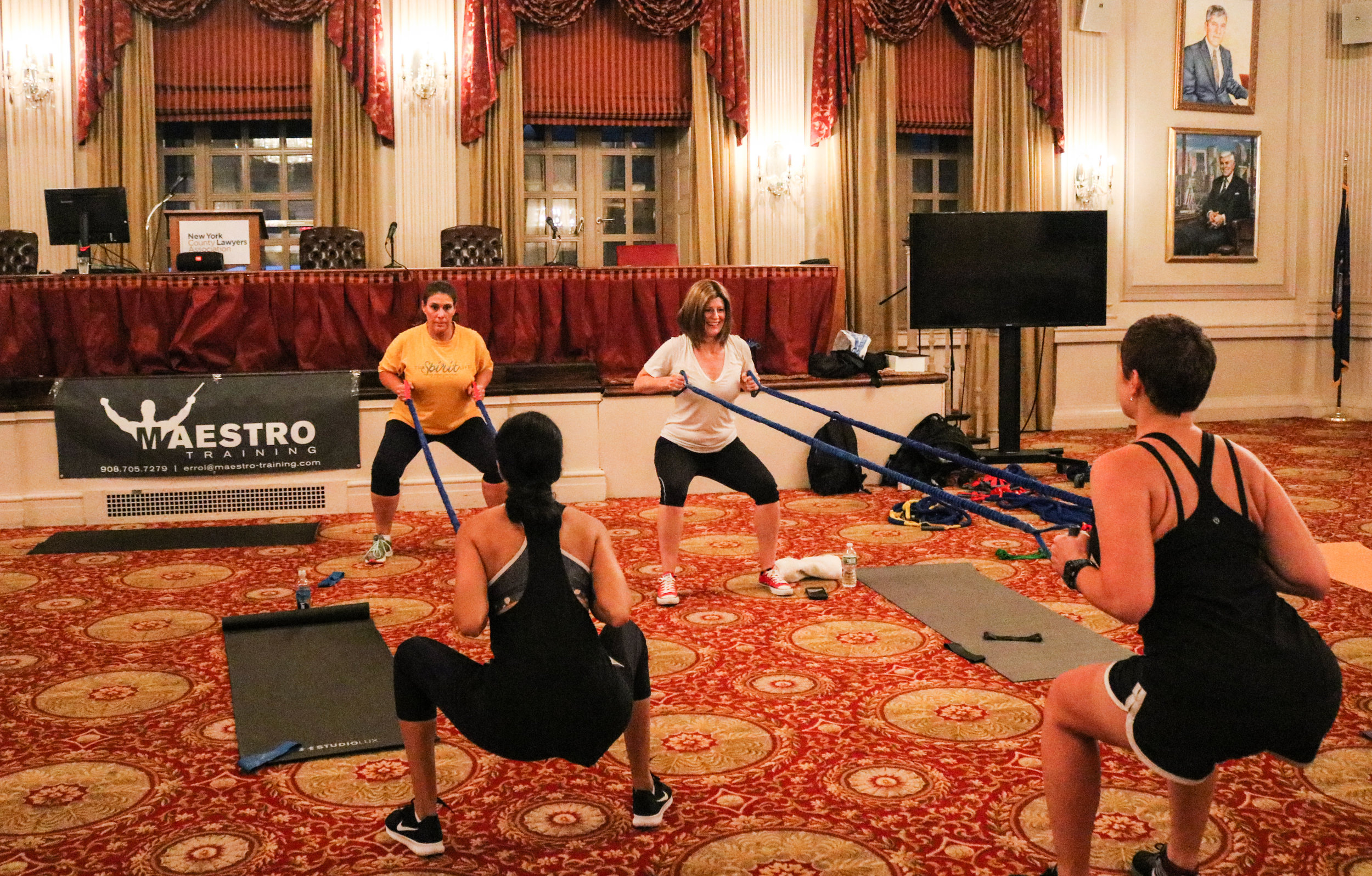 NYCLA Sweatworking by Maestro Training 