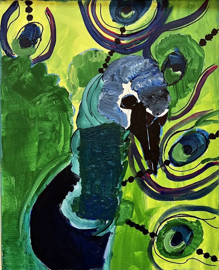 Marti+Clark_Peacock+2021_Acrylic+on+Canvas_16x20+_$70.jpeg