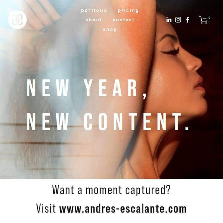 Been working hard on this and finally the new website is launched with lots of fresh content! Glad to start this year with the right energy. https://www.andres-escalante.com/ - Link in bio. 

&egrave; stato un bel lavoro ma adesso finalmente posso co