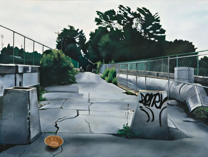 Crawford Bridge, oil on canvas, 36 x 48 inches, 2006, SOLD