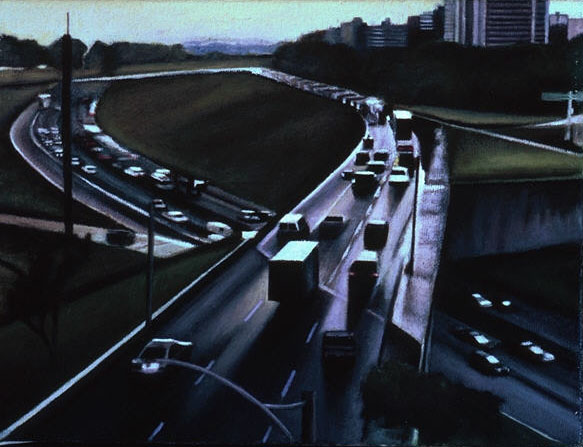 Dunn, oil on canvas, 6 x 8 inches, 2002, SOLD