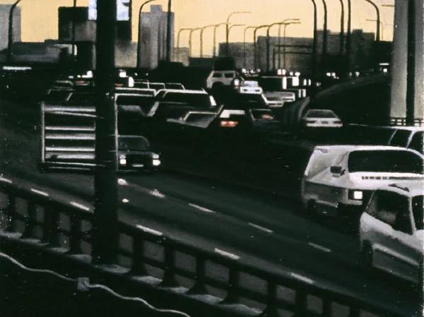 Gardiner, oil on canvas, 6 x 8, 2002, SOLD
