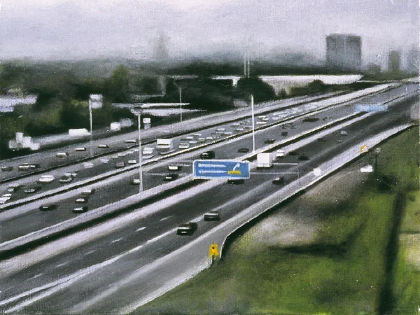 Kipling, oil on canvas, 6 x 8, 2002 SOLD