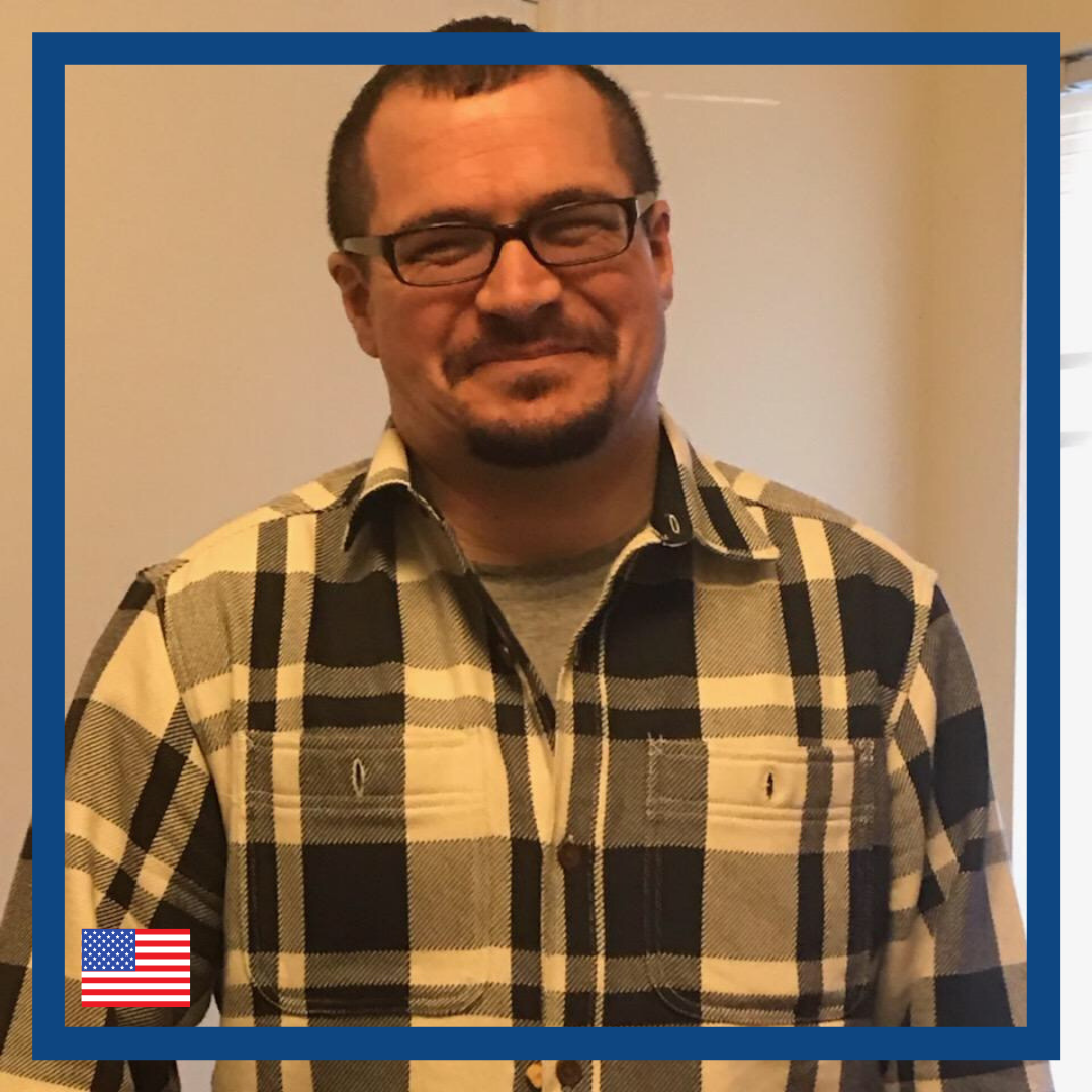 Chris wants to get up from and down to floor to play with his baby. Chris and his wife are awaiting their first child and he wants a device that will allow him to get down on the floor to play with his baby.