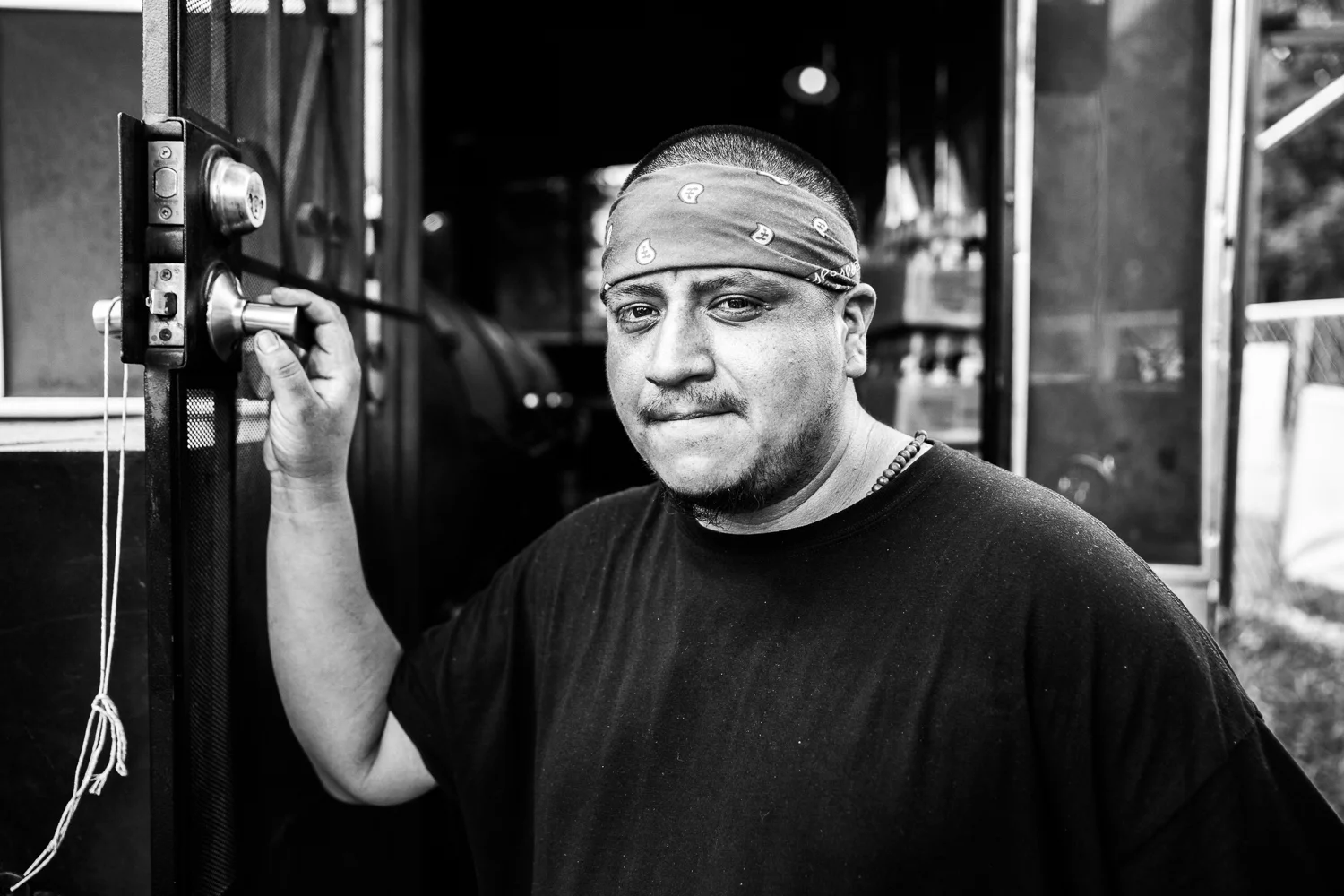 Francisco, Pit Master, Immigrant. La Barbecue, 14 May 2016, Austin, TX.