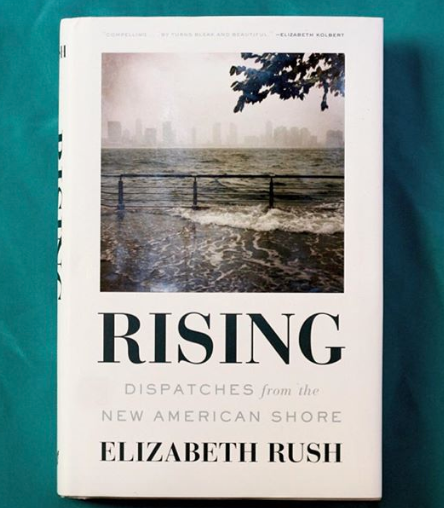 Rising by Elizabeth Rush. The brine is here. Sea level rise means temperature rise means species rise means we must rise from the stupor of our ego-systems to meet the challenge of responsible retreat, unspooling the red and blue from our flag to wave bone-white in surrender from all we’ve wrought. But our colonial, frontier-eating patriarch buries narratives like these as if they were bundled in cowardice and defeat. Instead, we bury ourselves in saltwater graves, paying no heed to nonhuman life on the move, en masse, all forced from known thermal niches. We too must make coastal resettlement fair and honest, a retreat to firm ground, a place of observation and reflection, not investing in the same sinking developments atop marshland and mangrove, these selfless edge zones that gulp our carbon and ask for nothing in return. Exploit the edges and we lose, for edge zones are where the great conversations happen: between Earth and us, between us and us. The brine is here and it laps at our doors, fists knocking harder and louder, megastorms dervishing off-shore and on-deck to bowl their strikes of ecological indifference. Retreat or rebuild, rise or raze. Ask these questions now because the brine is here, the seas they rise, and we must rise with them.