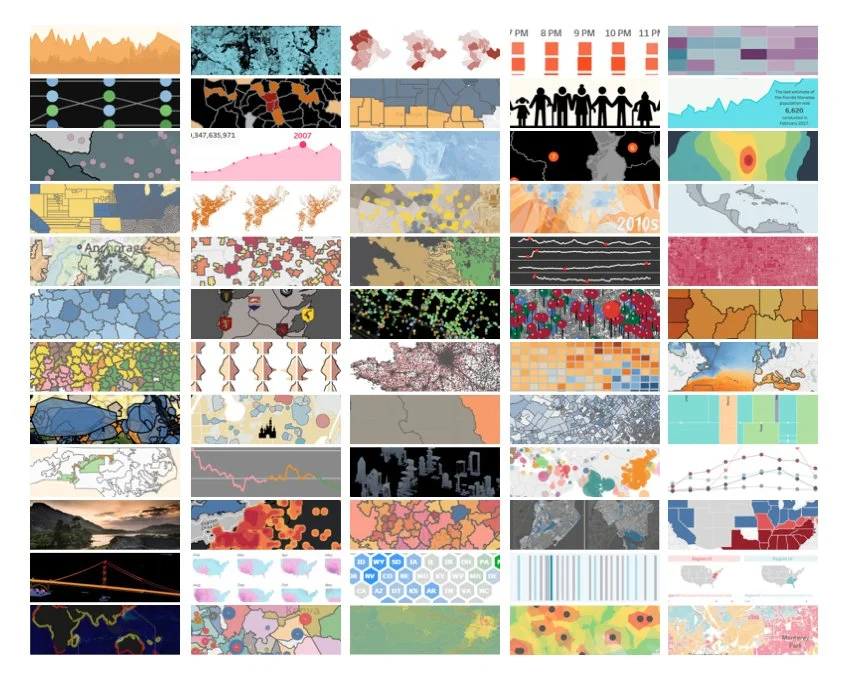 terrific entries for geospacial #ironviz contest. Image: Tableau Inc.