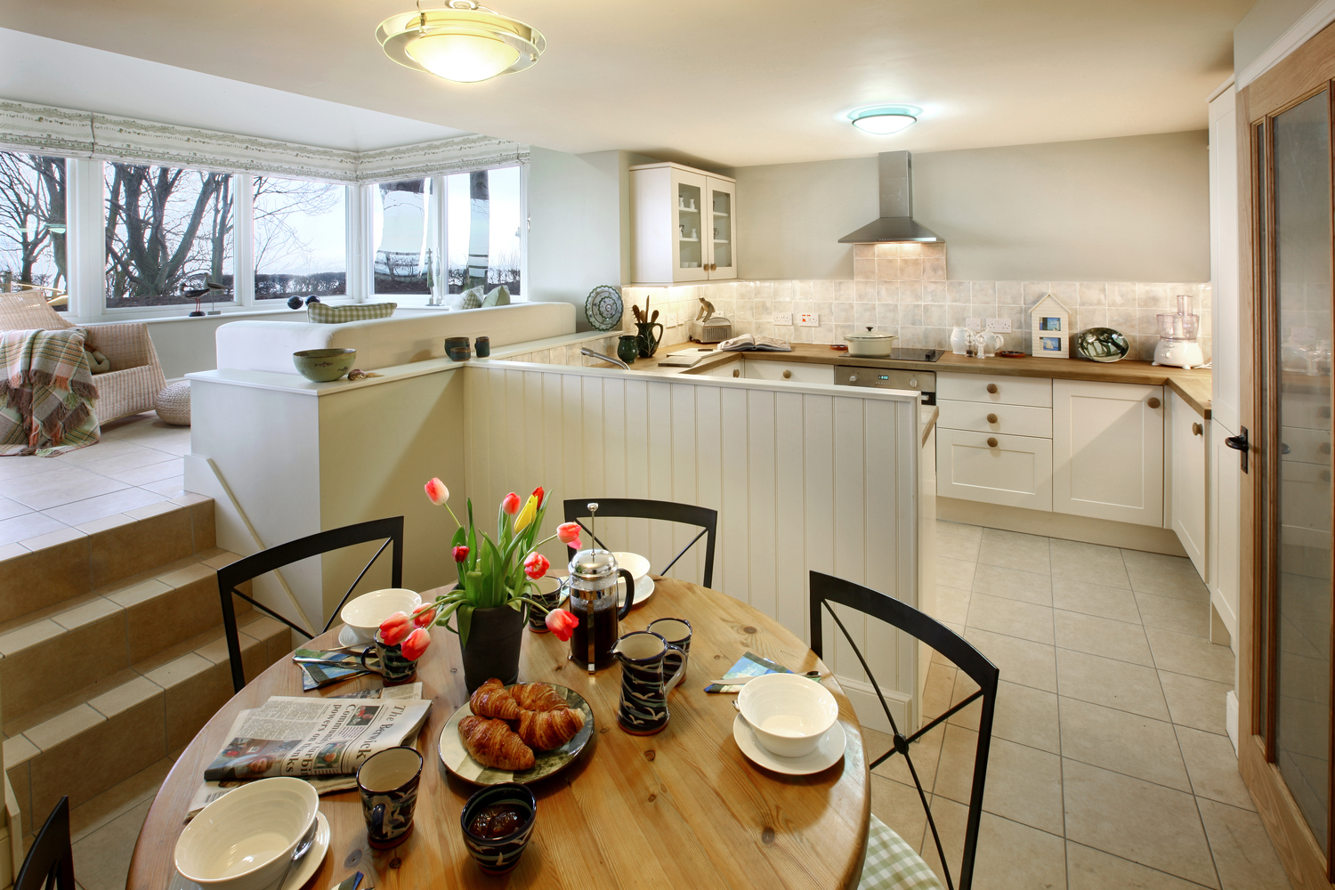 Holy Island Bay Cottages In Lindisfarne Northumberland