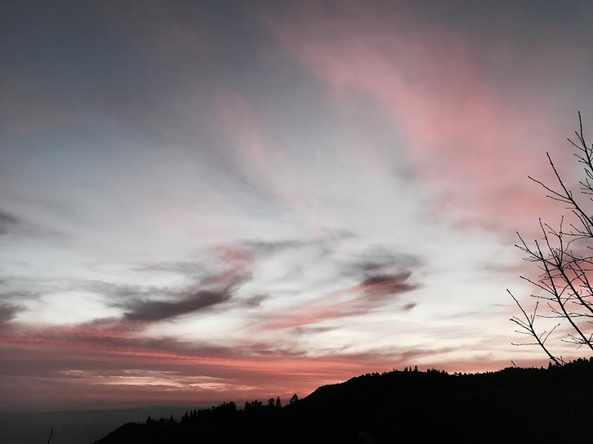 Mountain sunsets; at times this is where I find myself doing my deepest thinking.