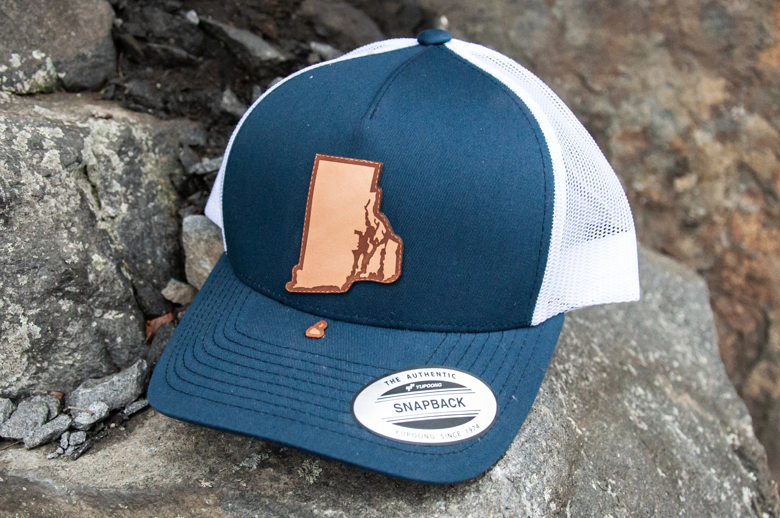 Rhode Island Leather Patch Hat Limited Edition Color American Bird 