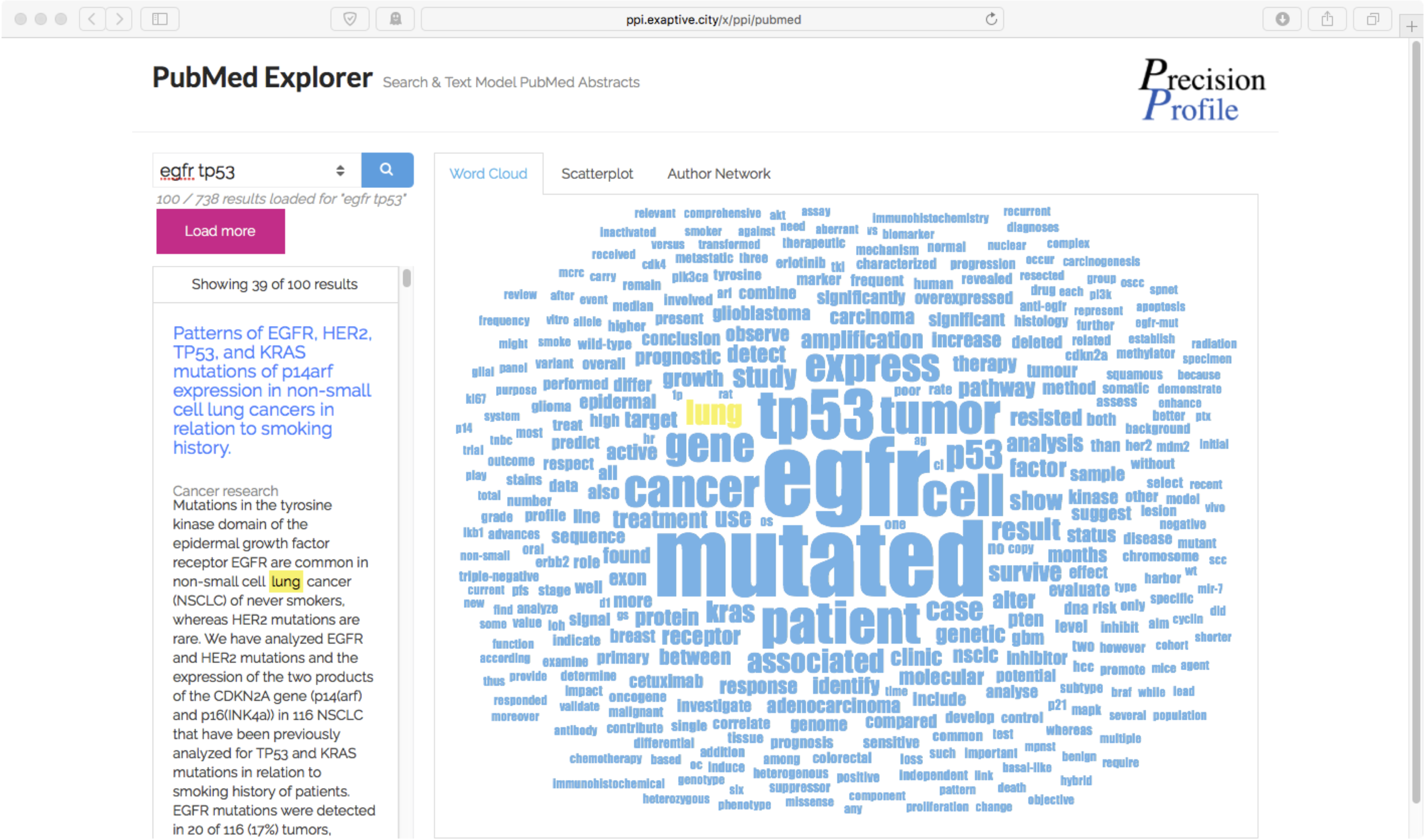 Semantic Exploration of Public Databases