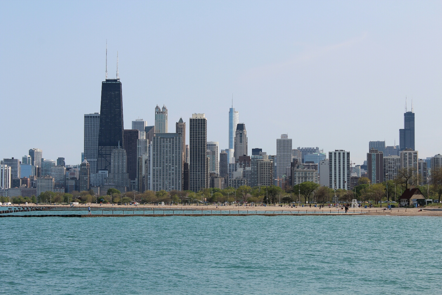 View of Chicago from Lakeview