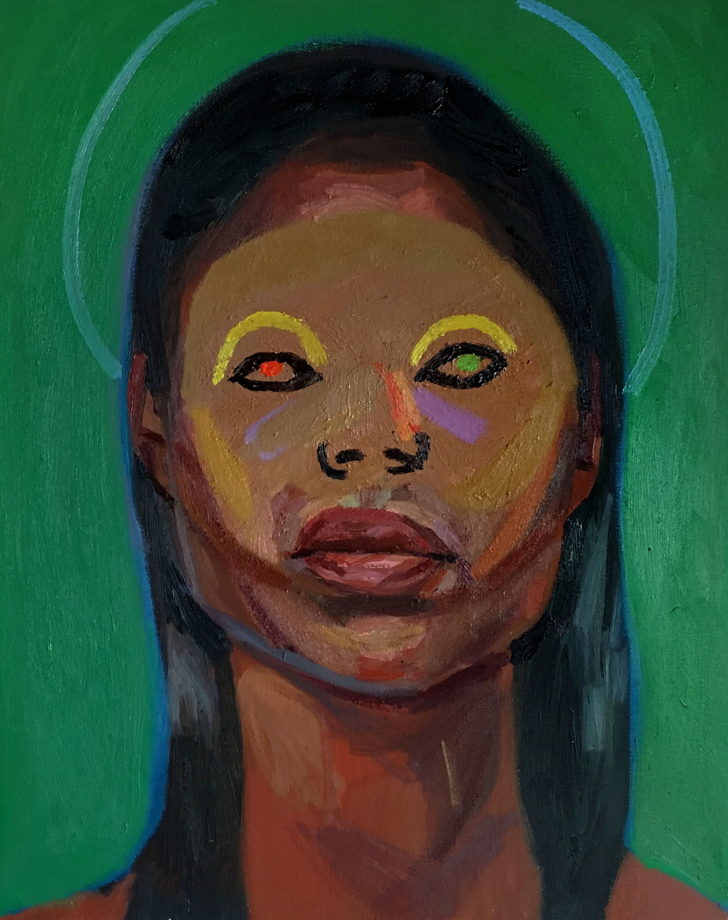 yellow eybrow mask