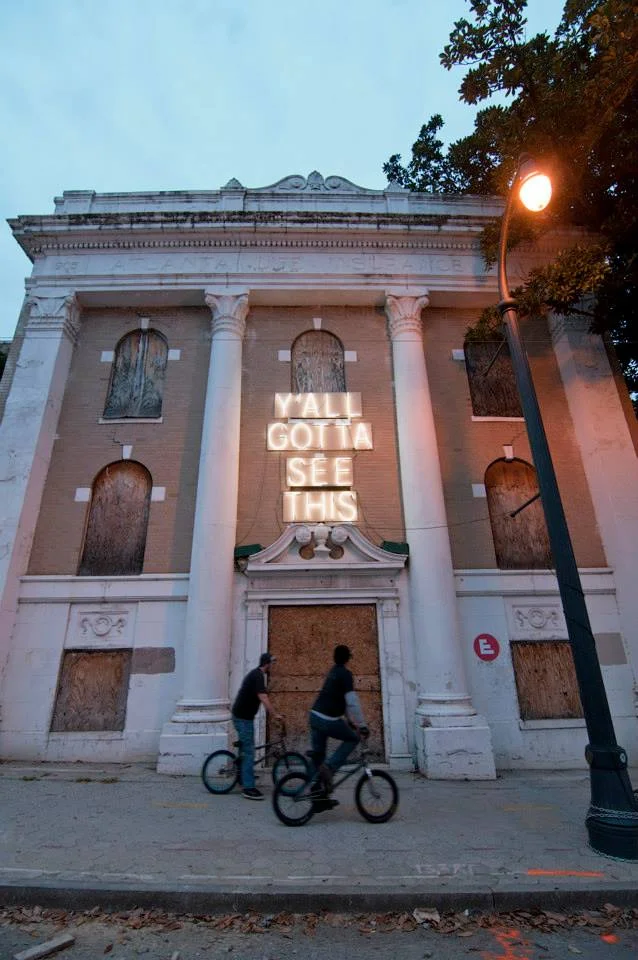 Beth Malone: "Y'all Gotta See This" Neon Installation