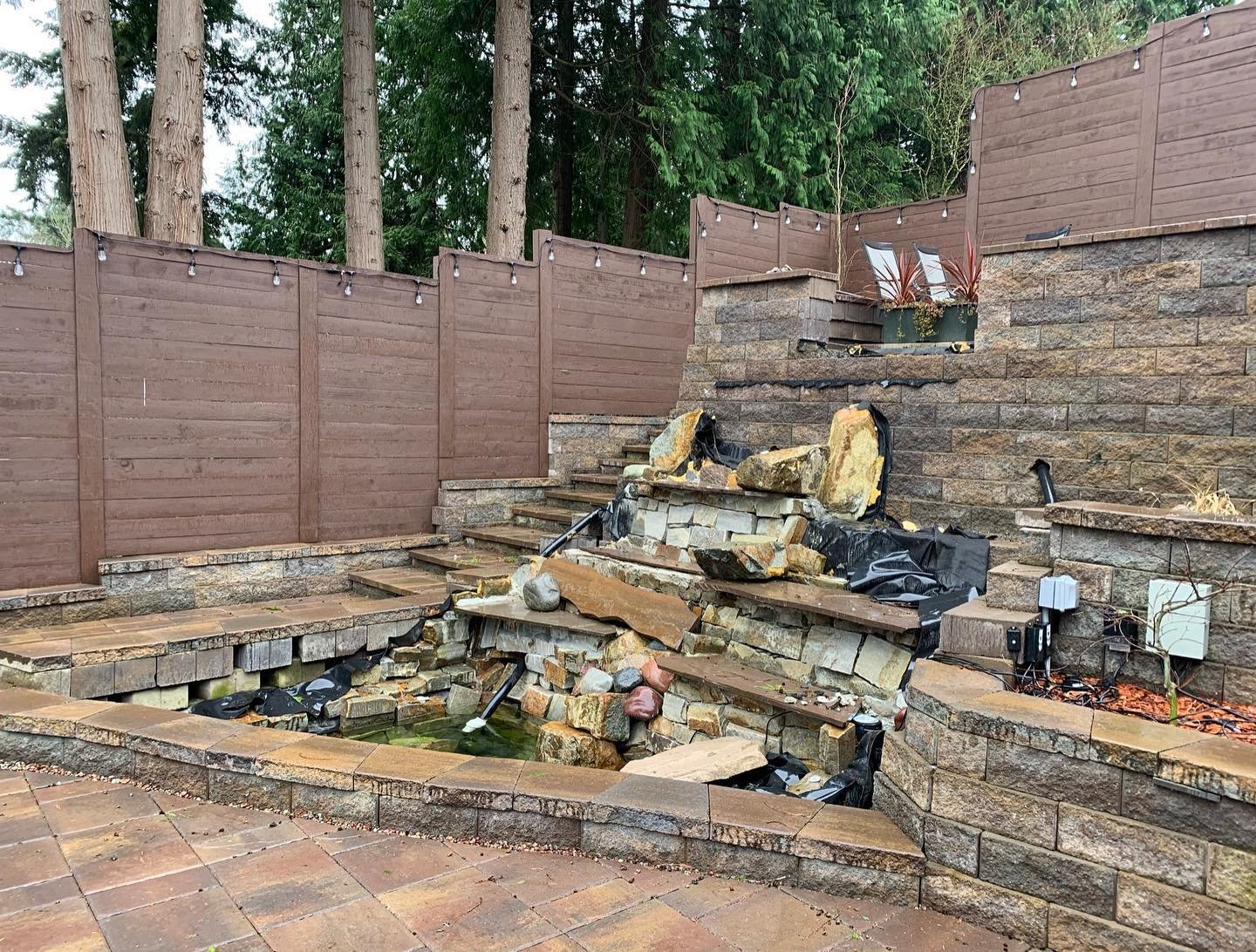 Making sure you hire the right company goes a long way. Before and afters of the original project and Ediscapes final project . Contact us at Ediscapes@info.com

#landscape #seattlelandscape #ediscapes #hardscape #retainingwalls #firepits #patios #li
