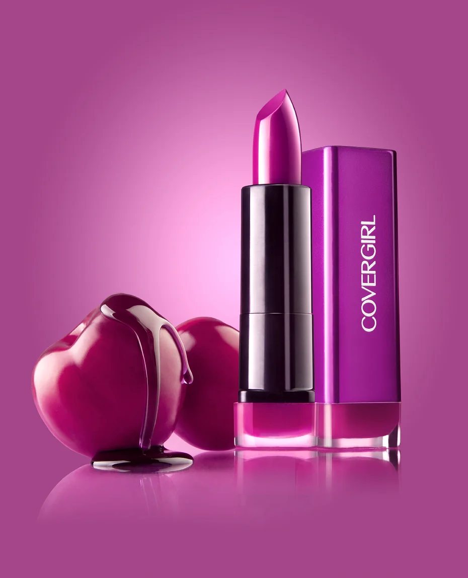 Covergirl Lipstick Product Photography