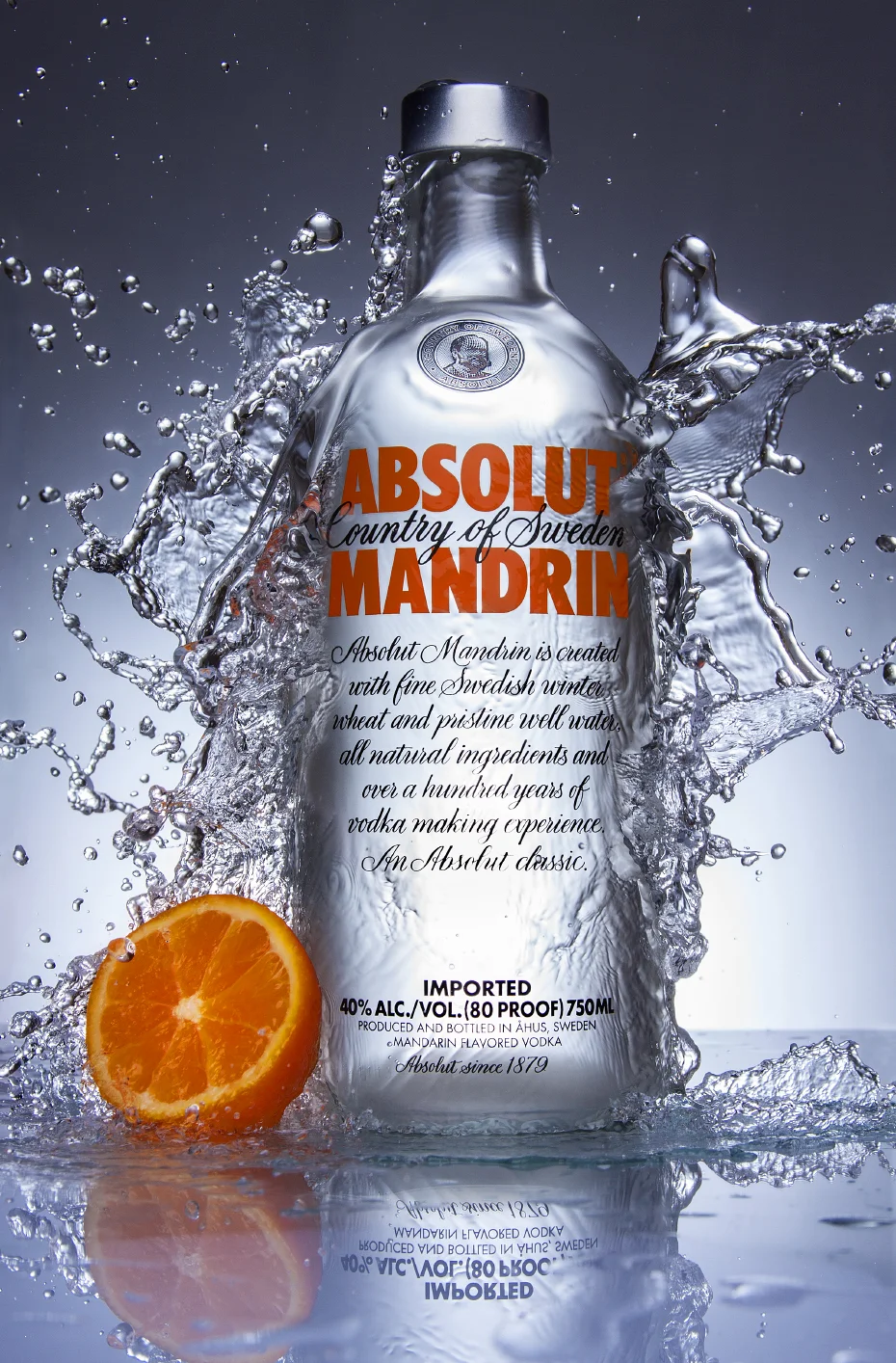 Absolut Vodka Product Photography