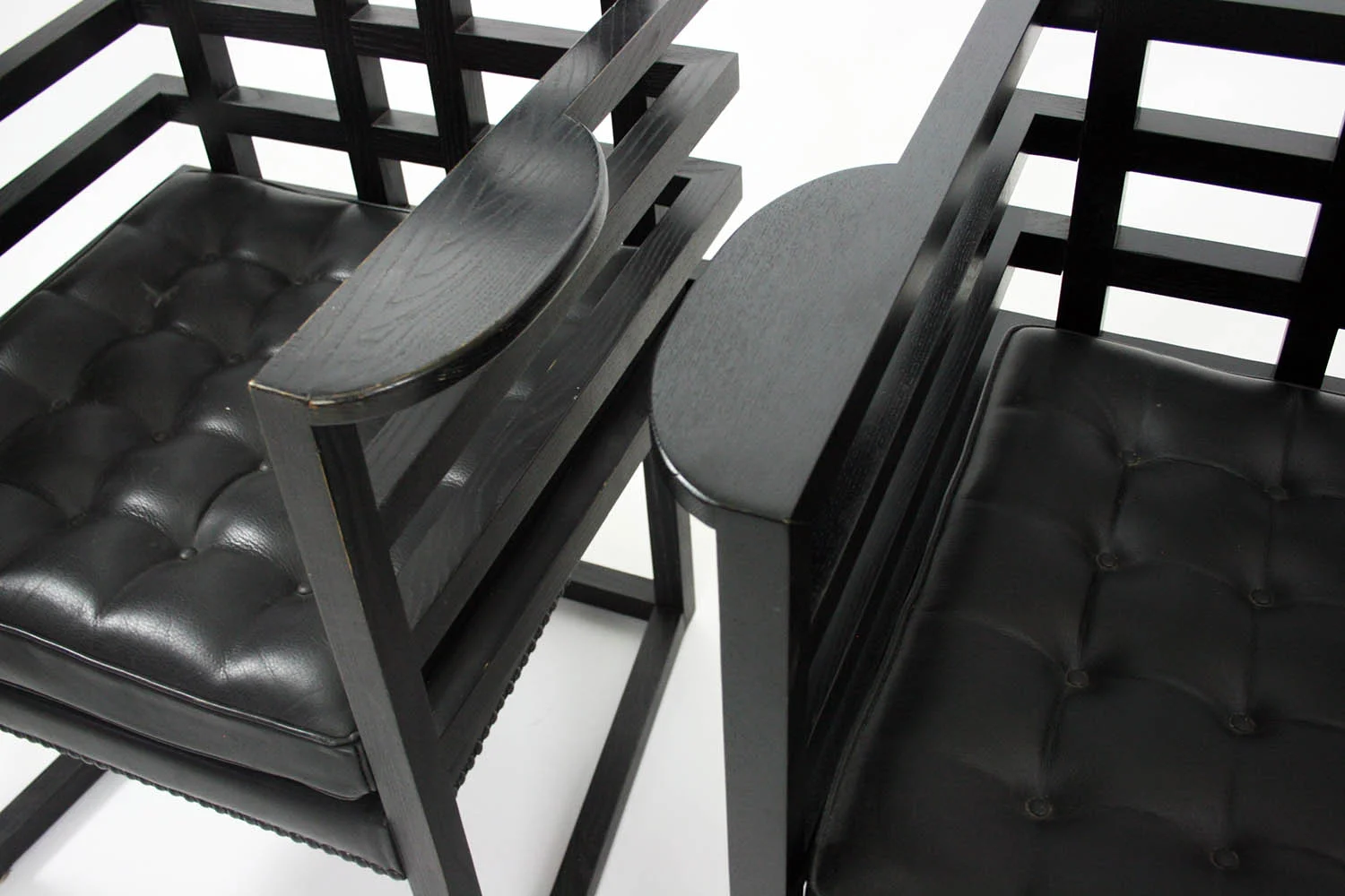 Wittmann Josef Hoffmann デザイン 椅子 Sitzmaschine Armchair - Wittmann