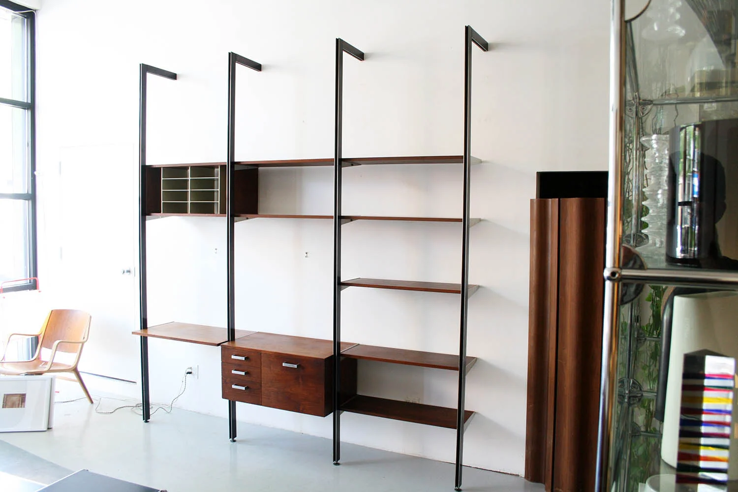 CSS Modular Wall System by George Nelson for Herman Miller — CIRCA 