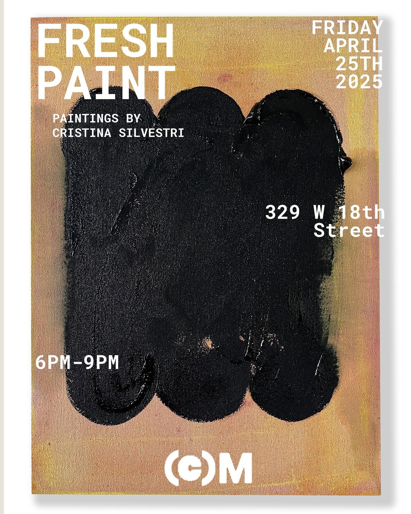 After Expo come here!!! tomorrow night 6-9pm for (FRESH PAINT - new works by @criateart )in my warehouse showroom!!! The show looks fantastic! Hope to see you all here!