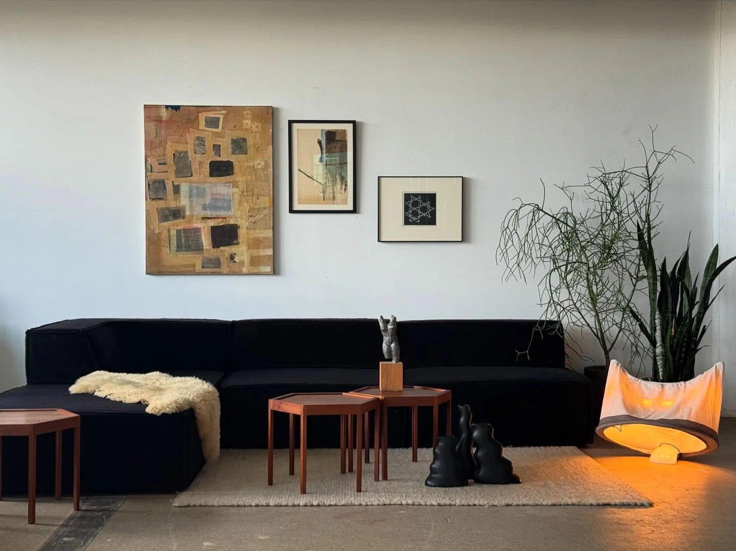 this COR TRIO modular sofa just arrived! Designed by Team FORM AG Switzerland in 1972 [now available]