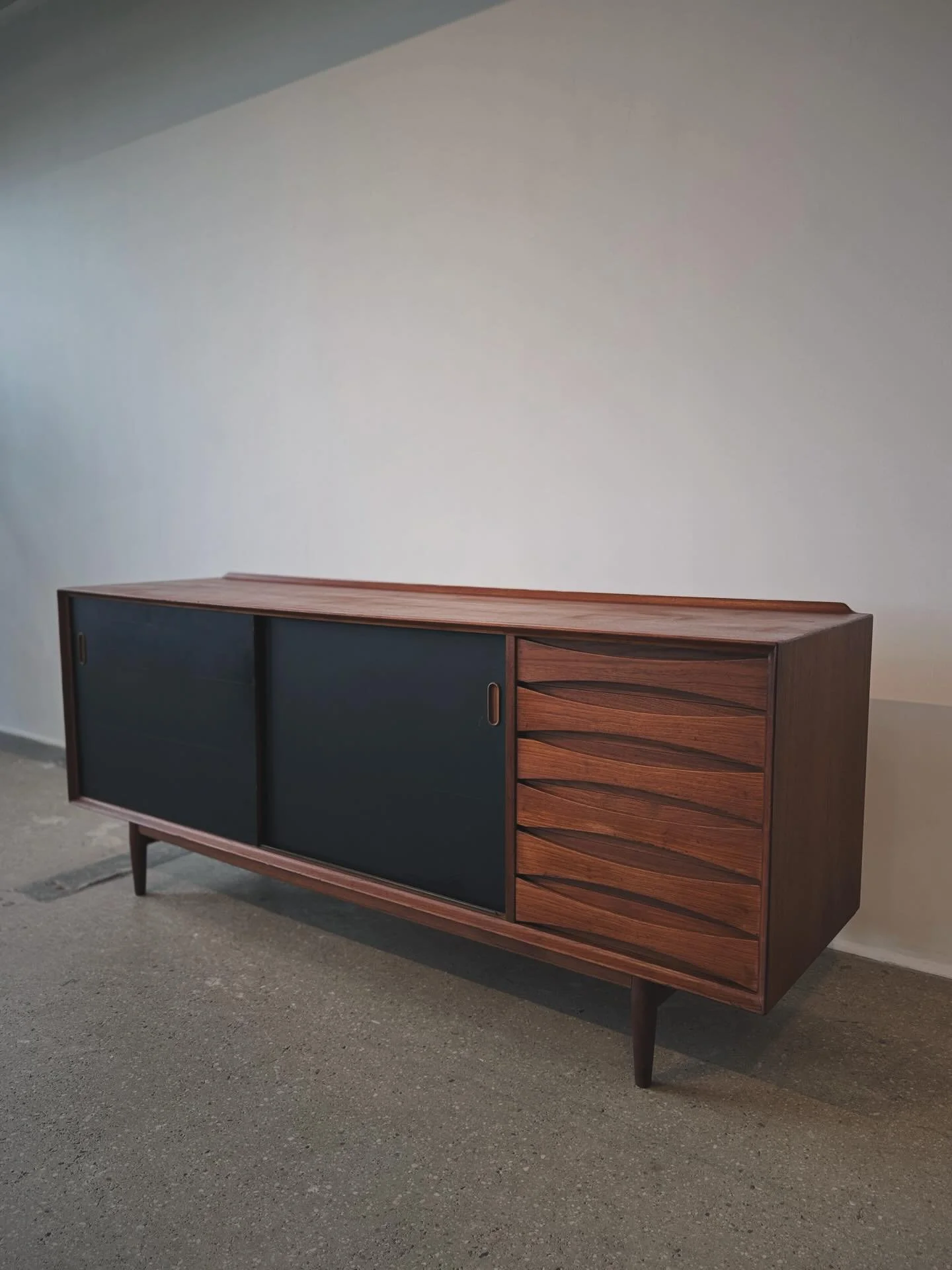 Teak credenza by Arne Vodder for Sibast Denmark. (just restored -by me)