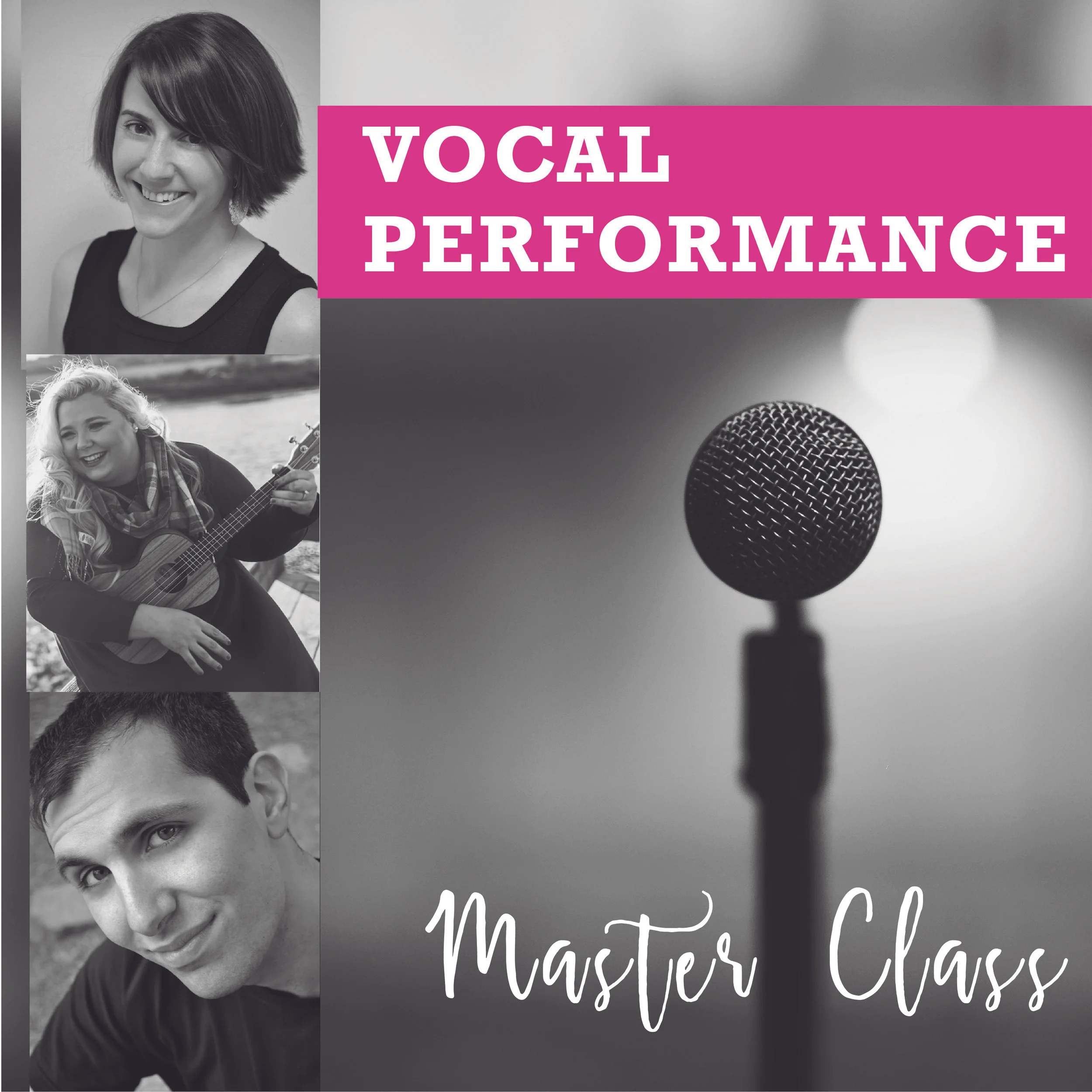 Sing with Us! Vocal Performance Master Class