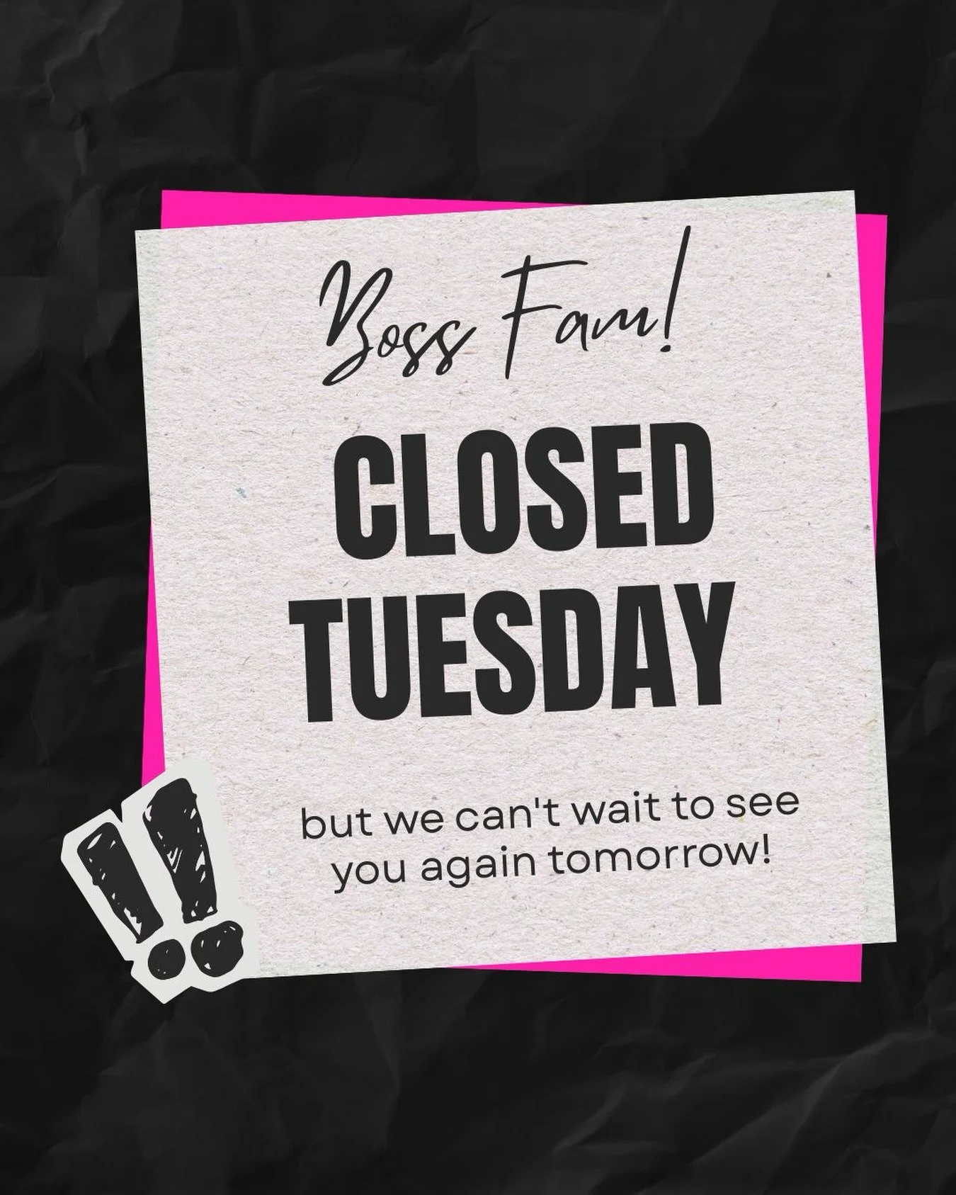 Everyone stay safe and warm!