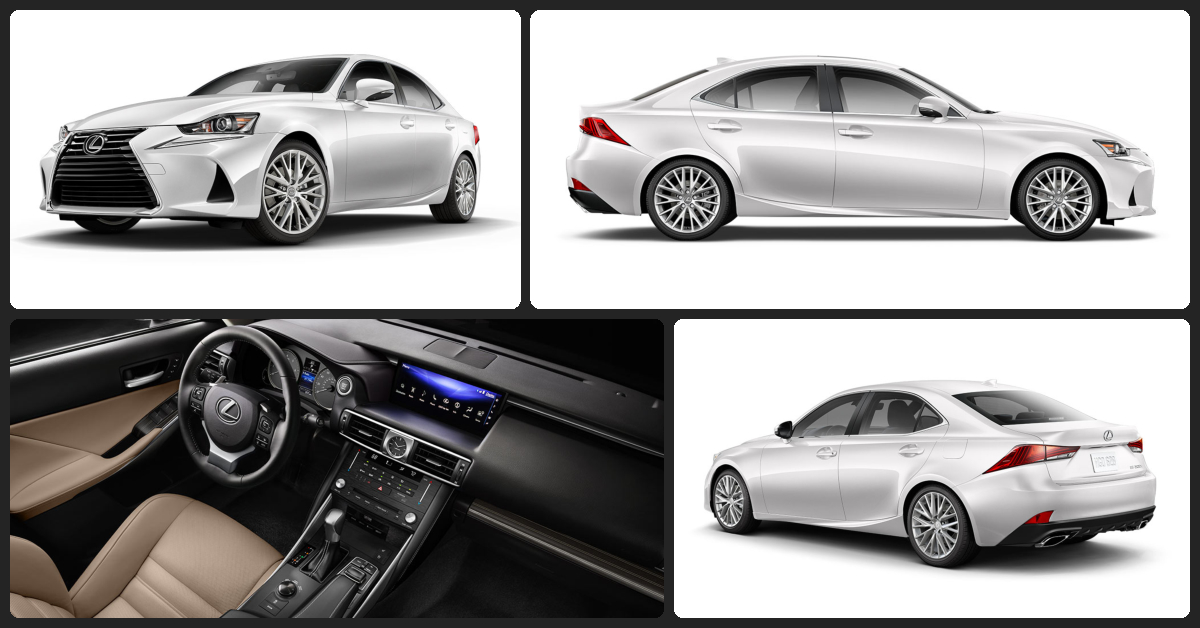 Lexus IS Turbo $1,000 Total Drive Off / $315 Total Monthly (taxes & fees included | 36 month lease)