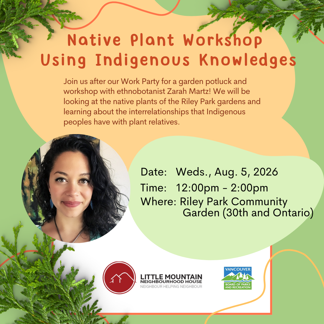 Ethnobotany Workshop with Zarah Martz &amp; Potluck