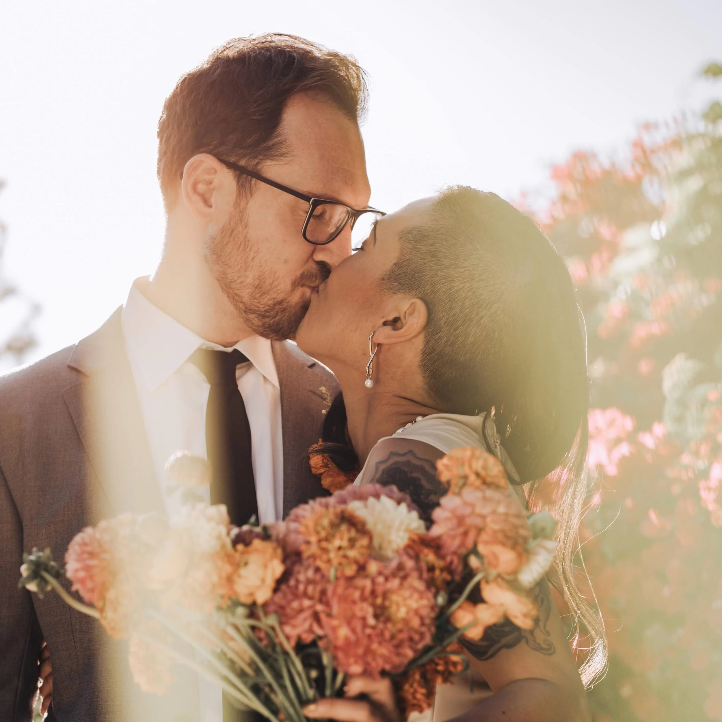 🌹Unlike our hair, my love for you has only grown over time. Happy 2 year wedding anniversary my love. I continue to love you more and more each day. I love being your maaarng and I love you being my whoomon. Looking forward to a lifetime of celebrat