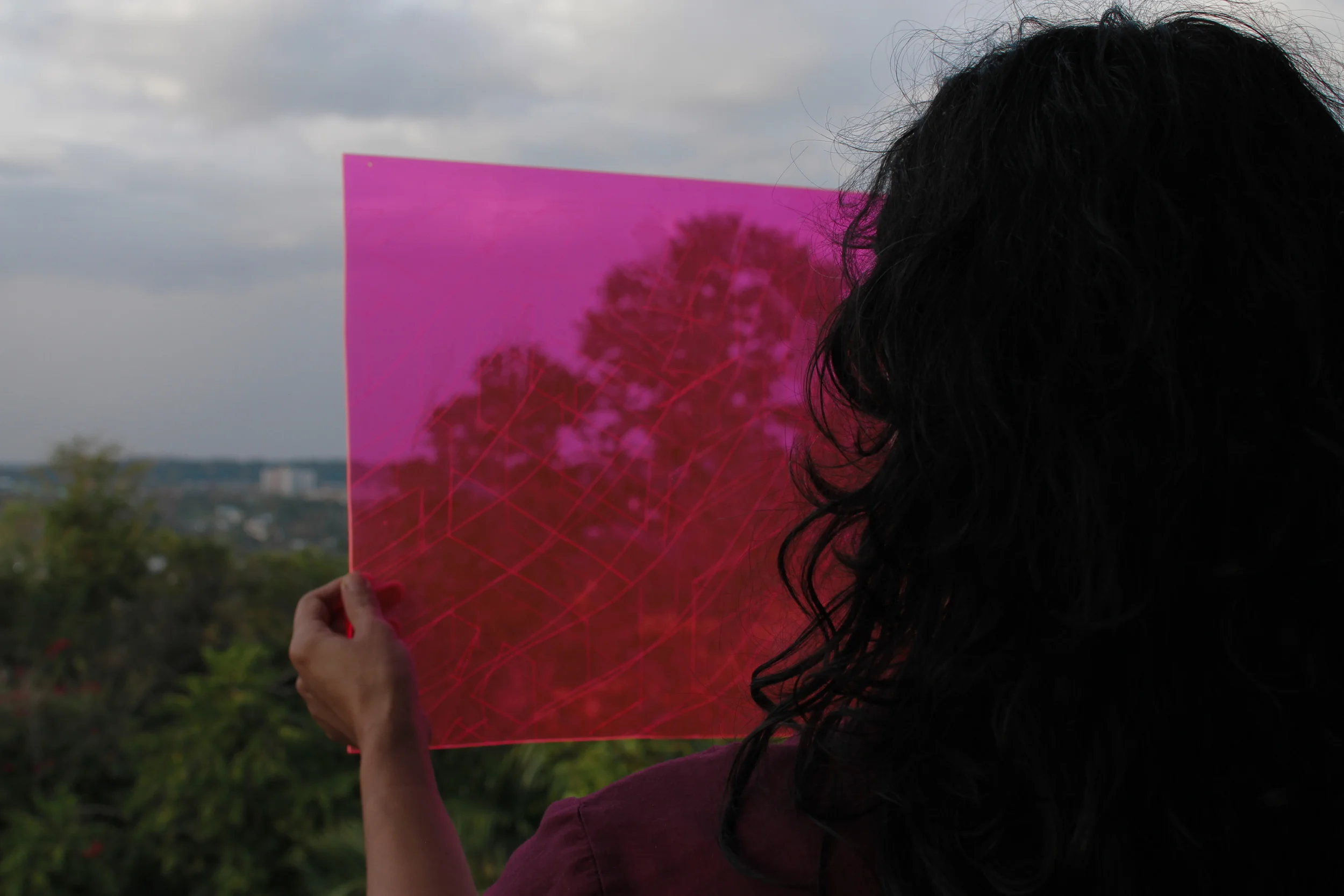 Beatriz Santiago Muñoz, That which identifies them like the eye of the Cyclops, 2016 (production still). Three-channel digital video, sound, color; 10:11 min. Courtesy the artist and Galería Agustina Ferreyra.
